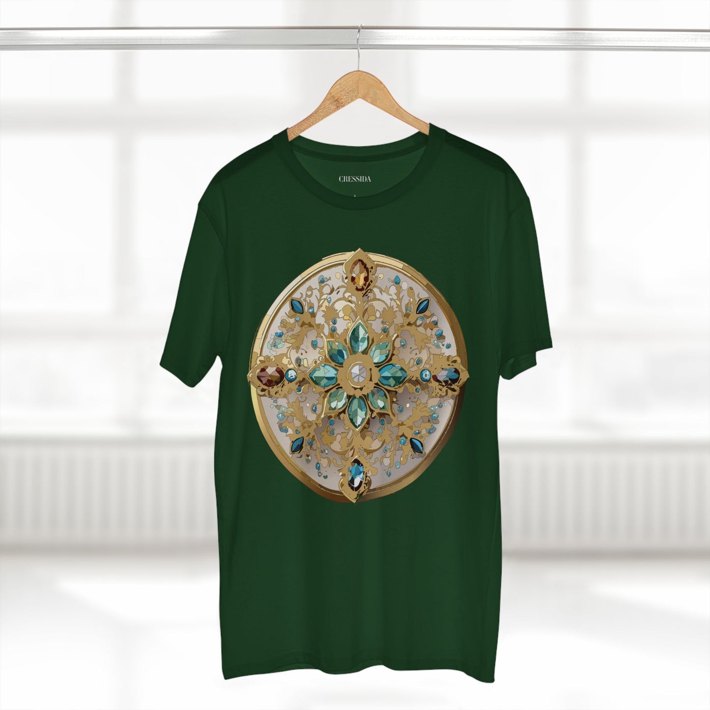Medallion Shirt, Shirt with Medallion, Tee Shirt with Medal