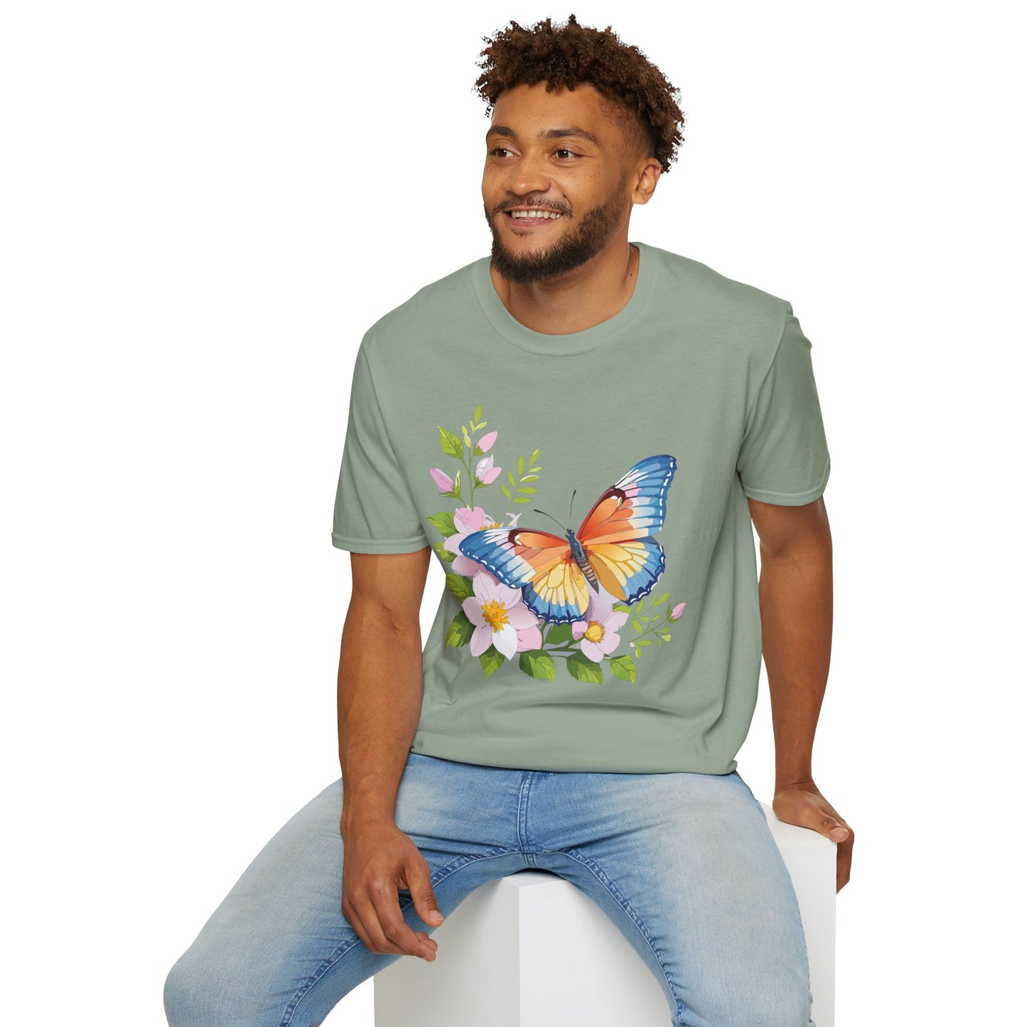 Butterfly Shirt, T Shirt with Butterfly, Monarch Shirt
