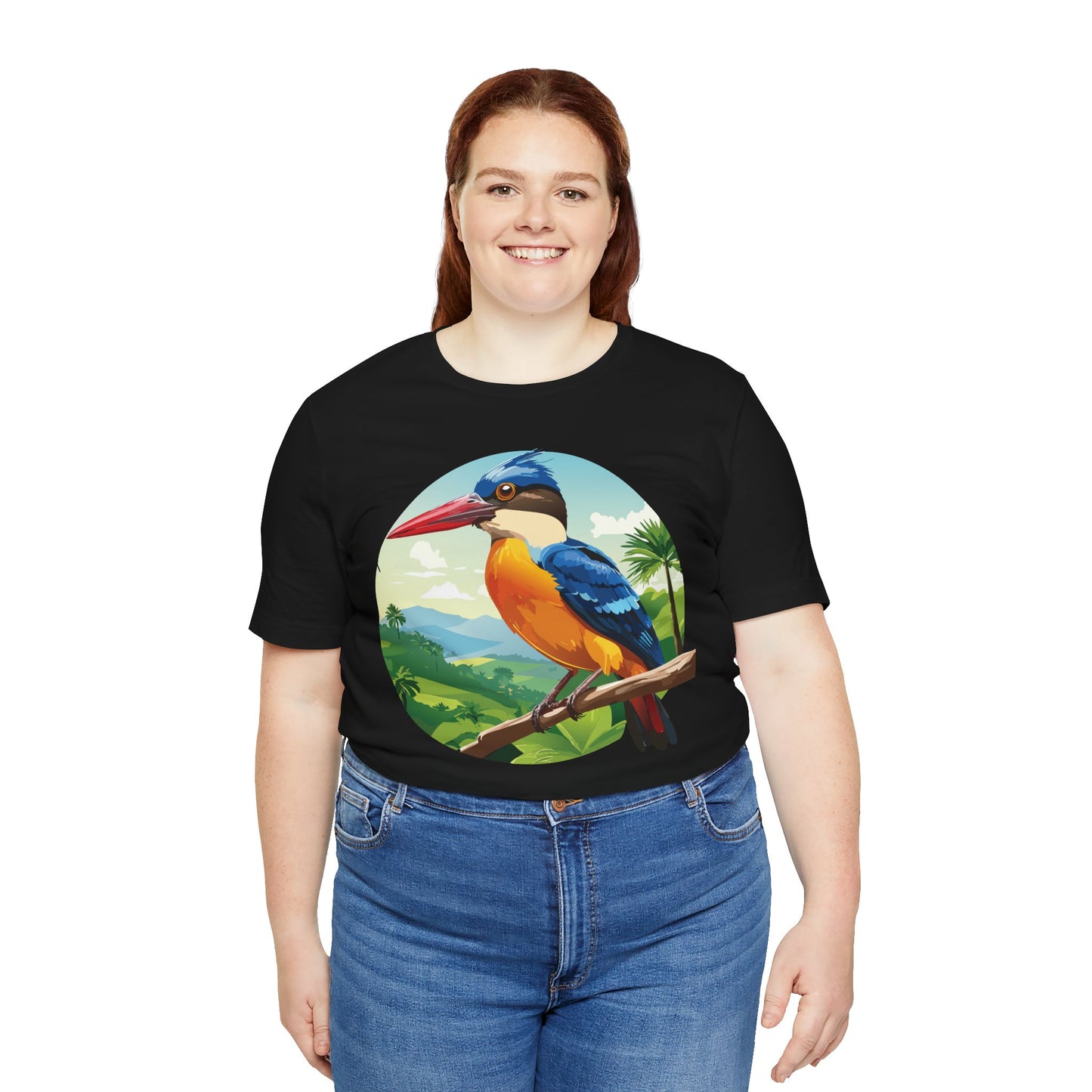 Unisex Animal Shirt, Tee Shirt with Animals, Art Design Tee Shirt, Wild Animals Shirt