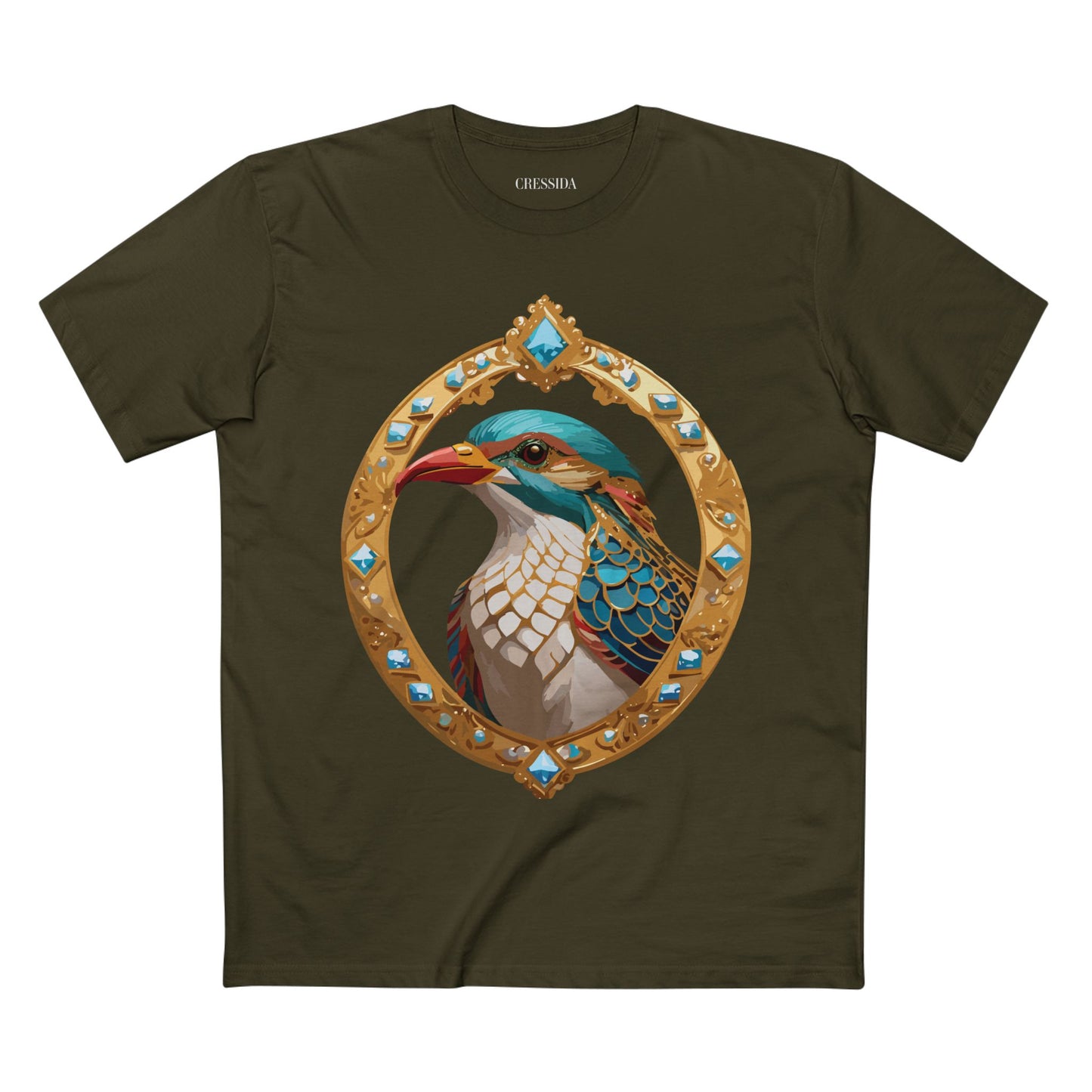 Animal Shirt, Shirt with Animals, Tee Shirt with Antique Animal Medallion