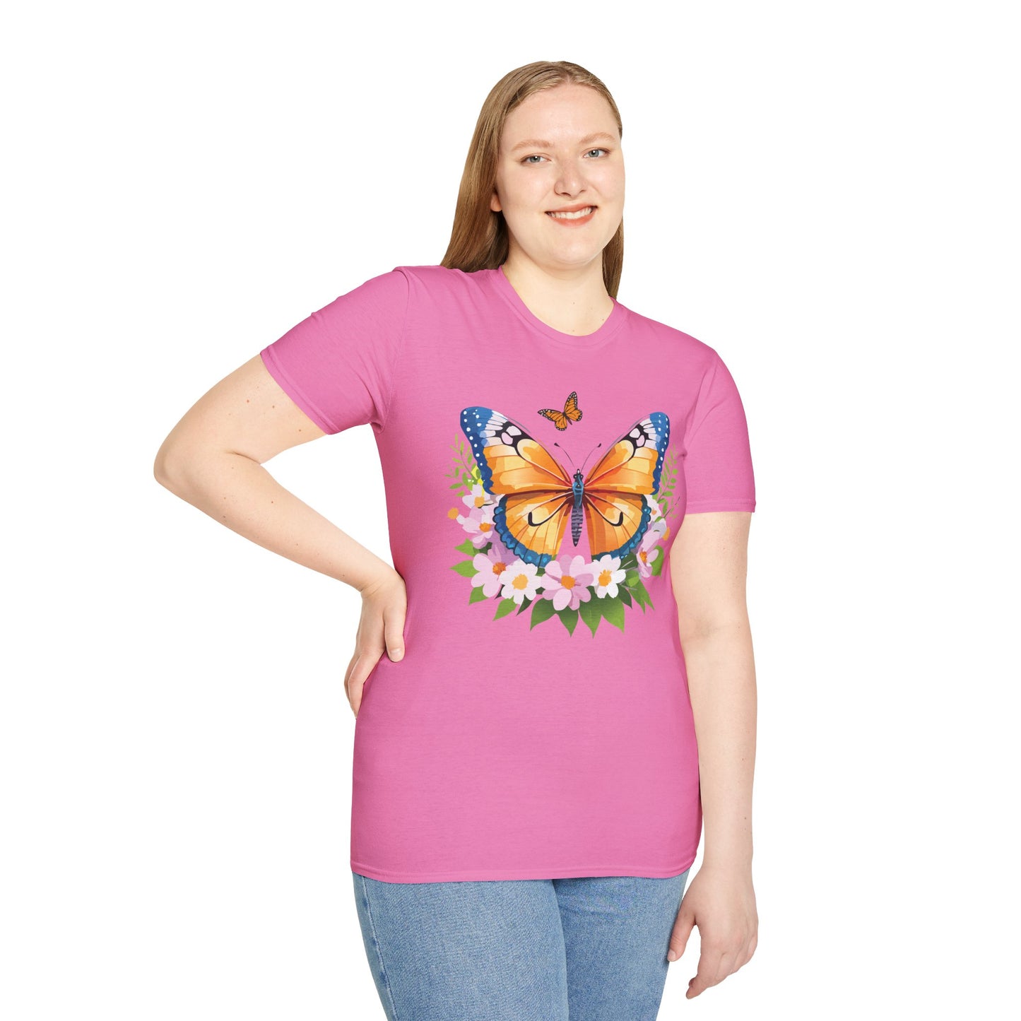 Butterfly Shirt, T Shirt with Butterfly, Monarch Shirt