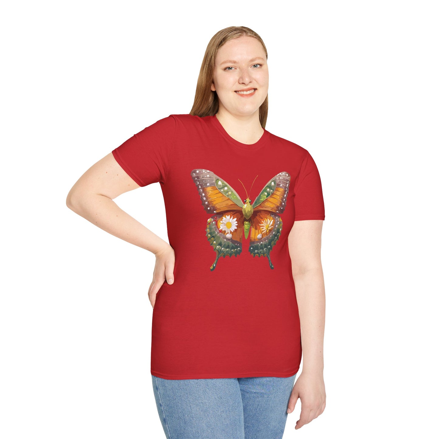 Butterfly Shirt, T Shirt with Butterfly, Monarch Shirt