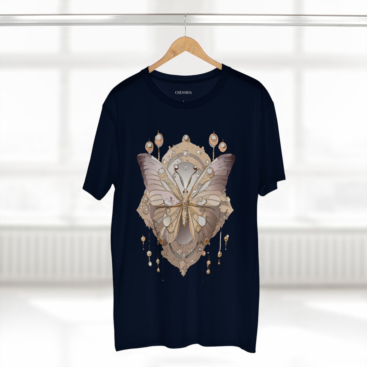 Butterfly shirt, Shirt with Butterfly, Tee Shirt with Antique Butterfly
