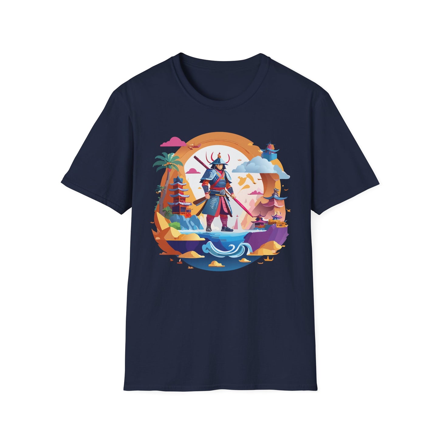 Samurai Shirt, Samurai Tee, T-Shirt with Samurai