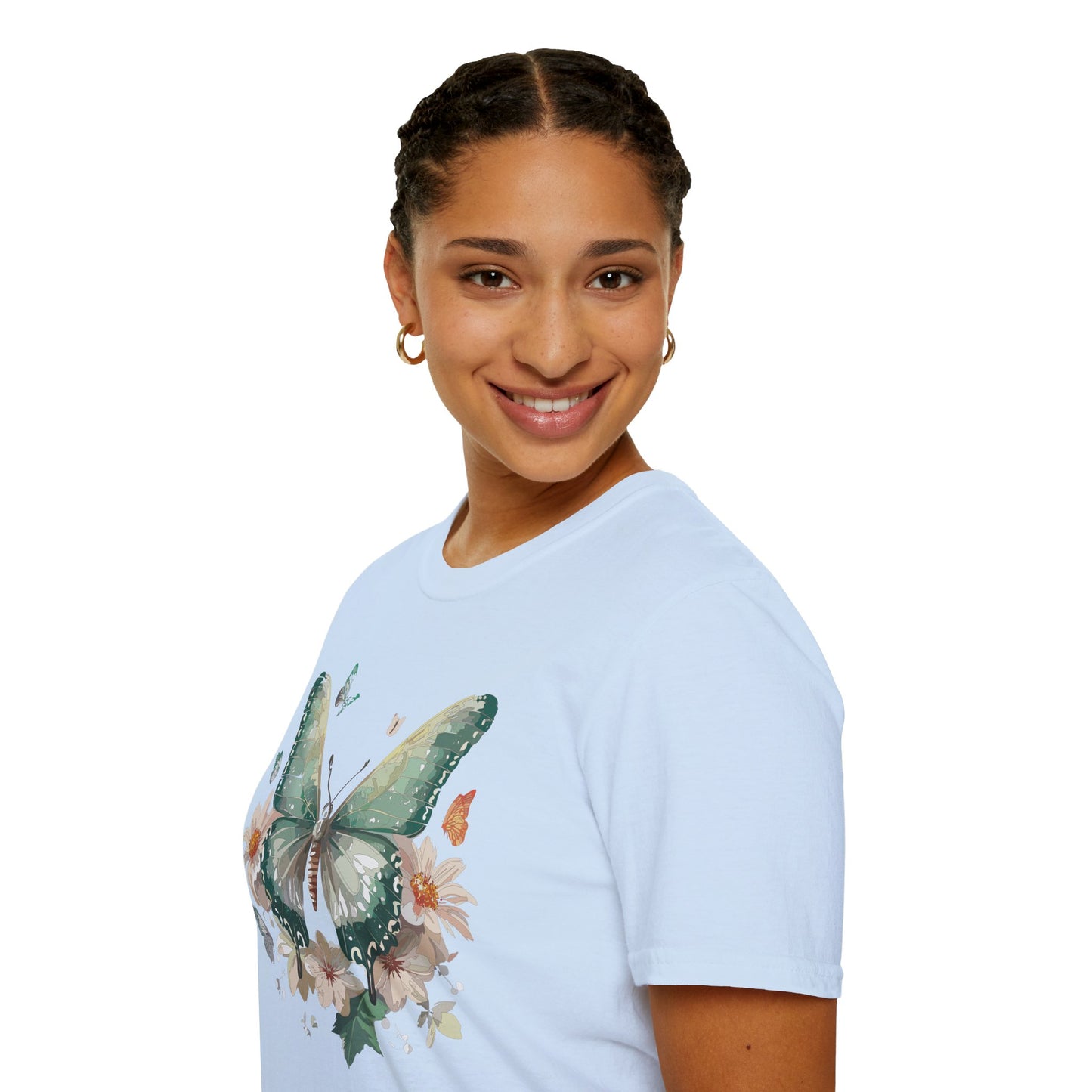 Butterfly Shirt, T Shirt with Butterfly, Monarch Shirt
