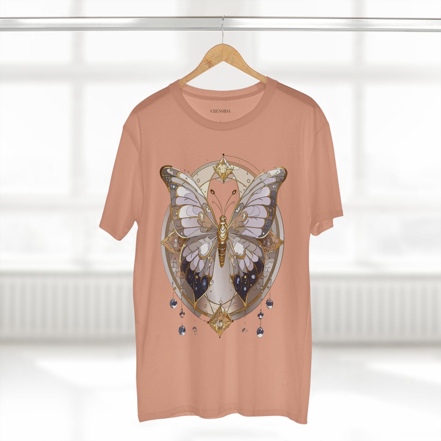 Butterfly shirt, Shirt with Butterfly, Tee Shirt with Antique Butterfly