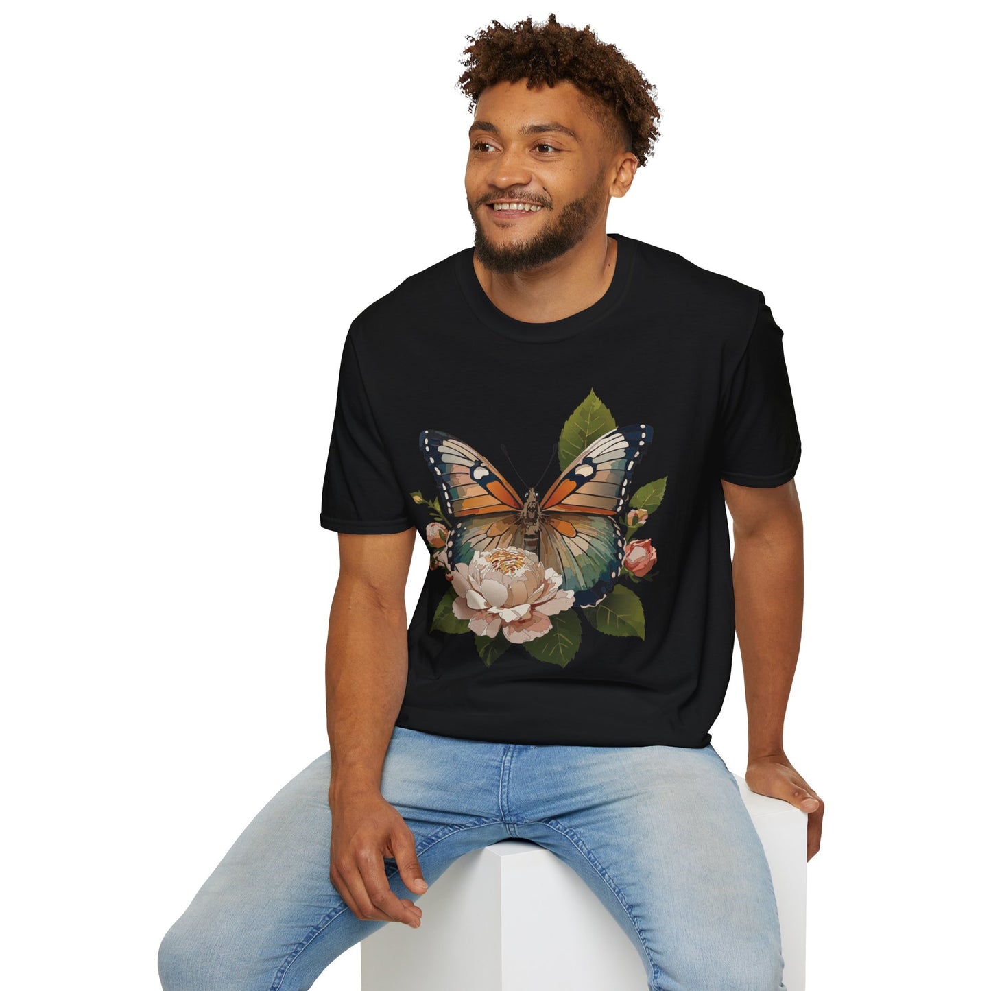 Butterfly Shirt, T Shirt with Butterfly, Monarch Shirt