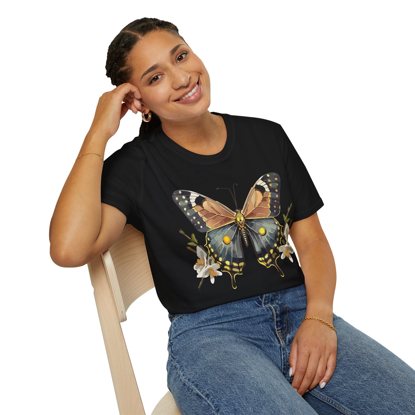 Butterfly Shirt, T Shirt with Butterfly, Monarch Shirt