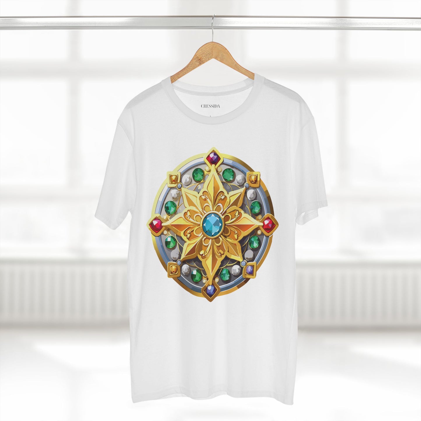 Medallion Shirt, Shirt with Medallion, Tee Shirt with Medal
