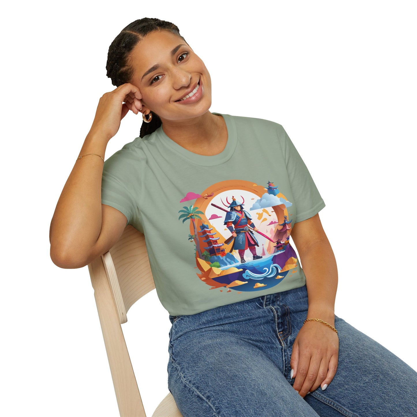 Samurai Shirt, Samurai Tee, T-Shirt with Samurai