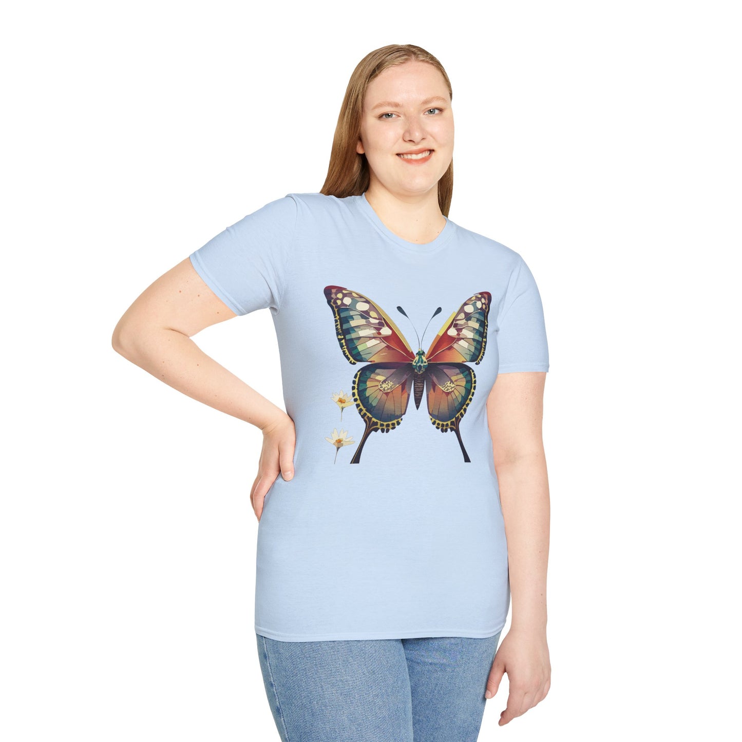 Butterfly Shirt, T Shirt with Butterfly, Monarch Shirt