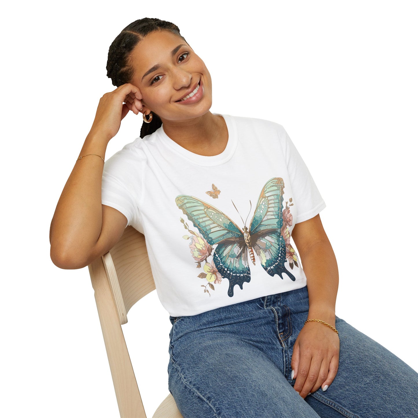 Butterfly Shirt, T Shirt with Butterfly, Monarch Shirt