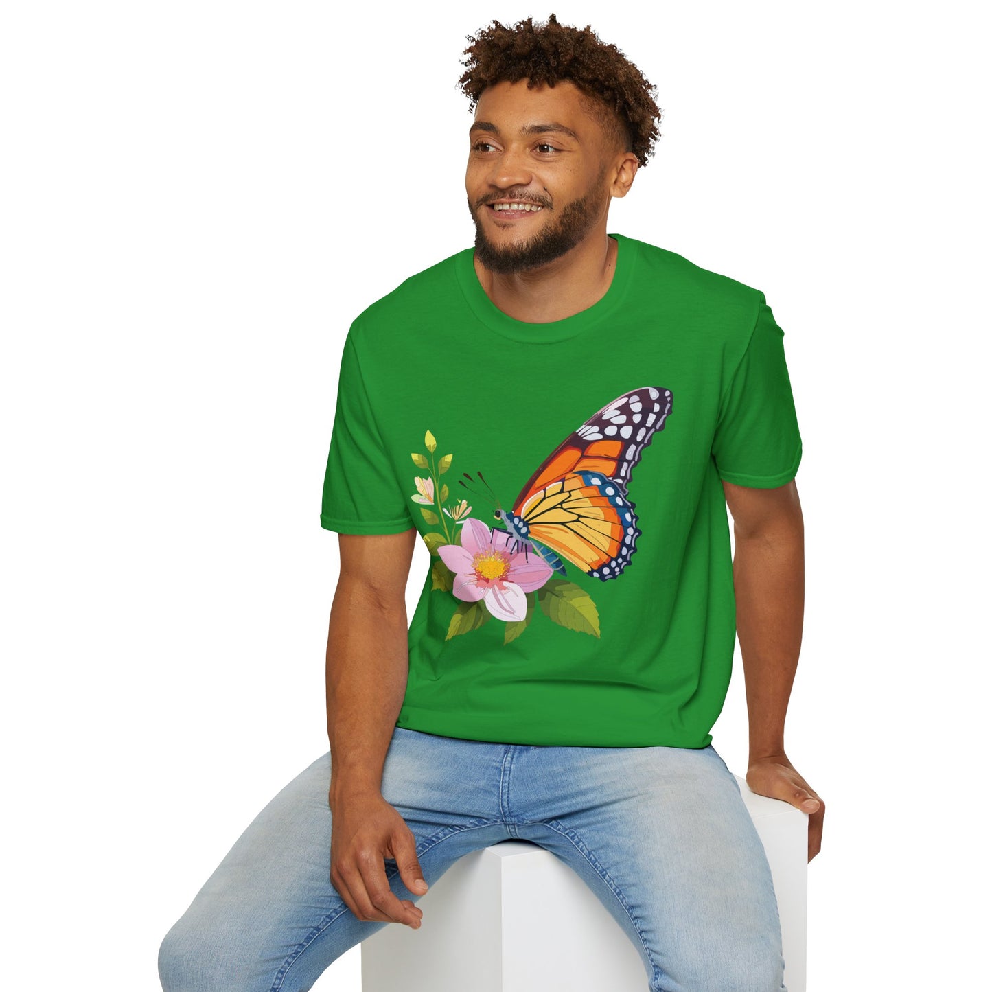 Butterfly Shirt, T Shirt with Butterfly, Monarch Shirt