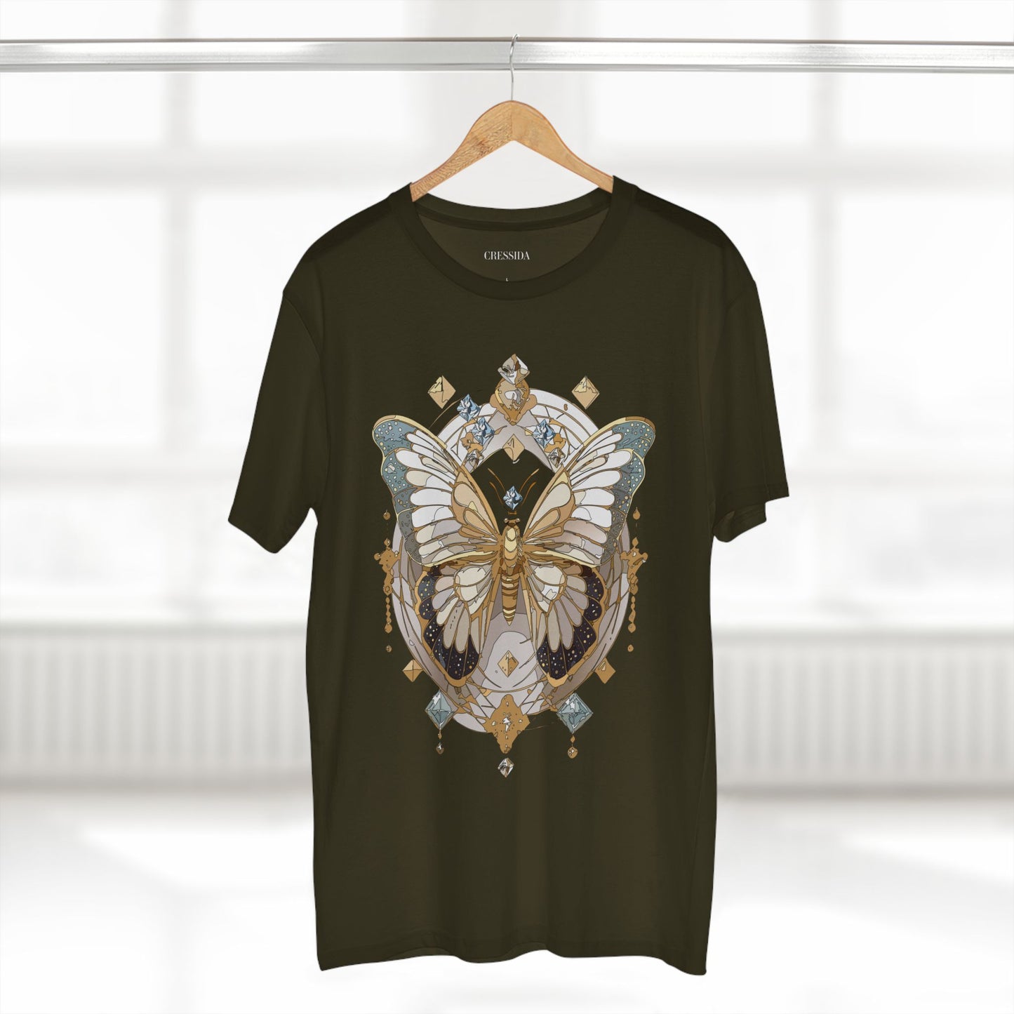 Butterfly shirt, Shirt with Butterfly, Tee Shirt with Antique Butterfly