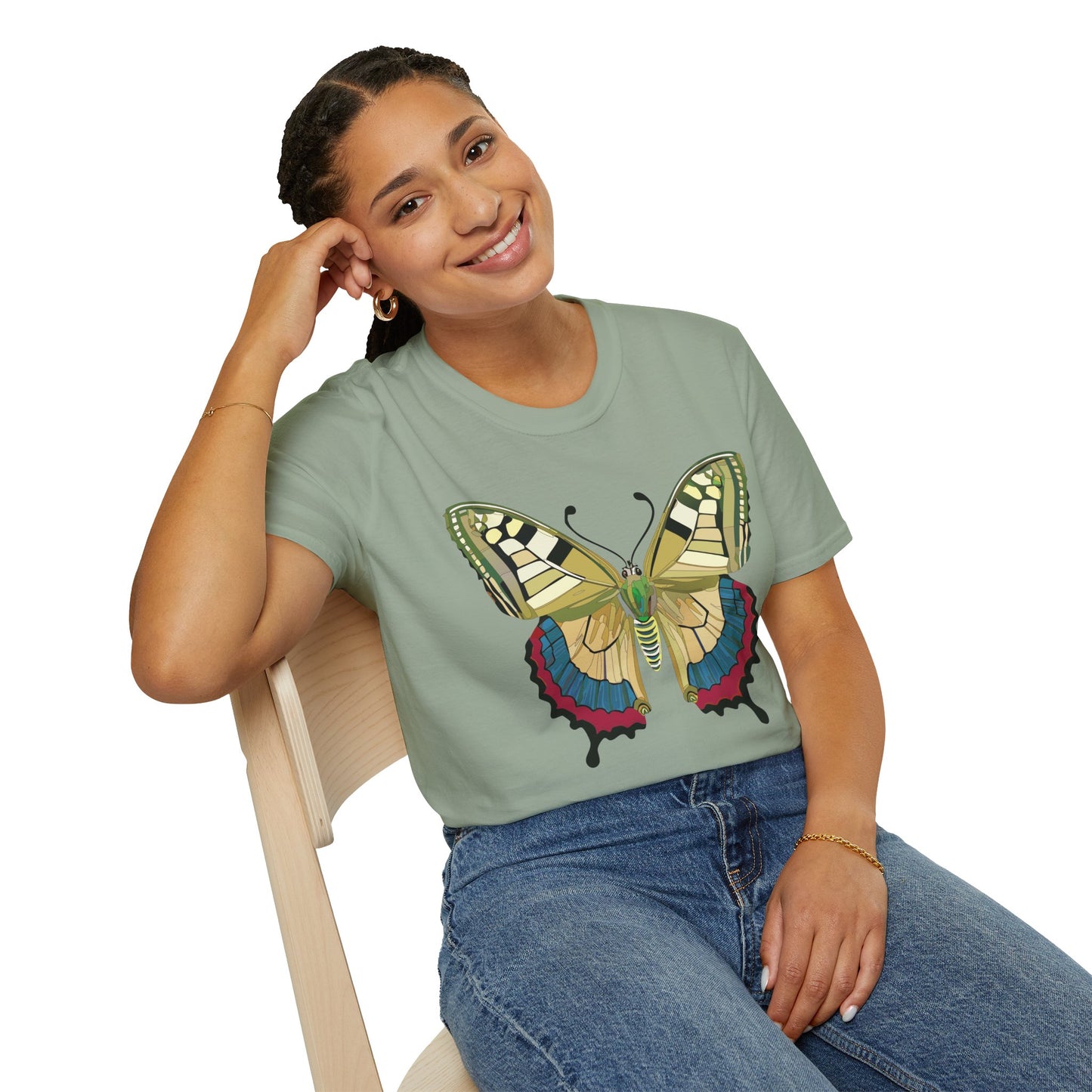 Butterfly Shirt, T Shirt with Butterfly, Monarch Shirt