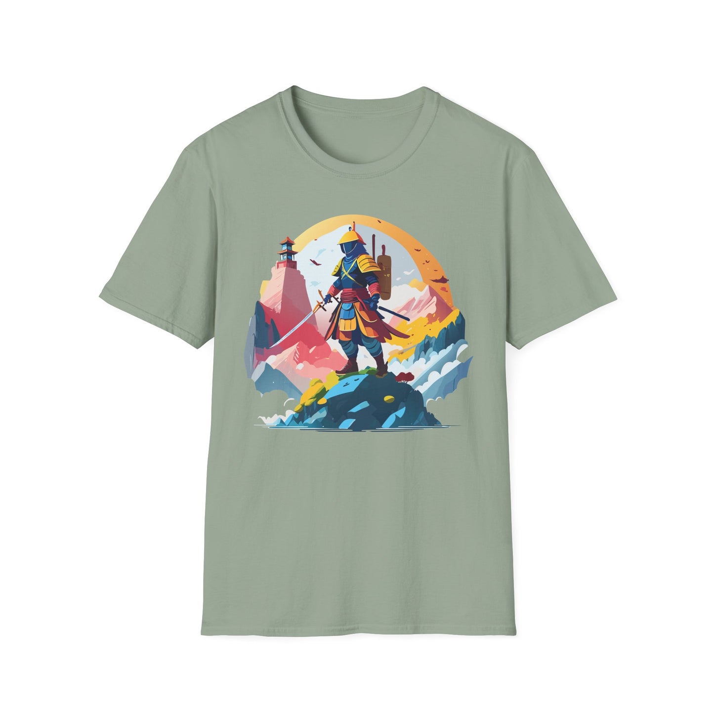 Samurai Shirt, Samurai Tee, T-Shirt with Samurai