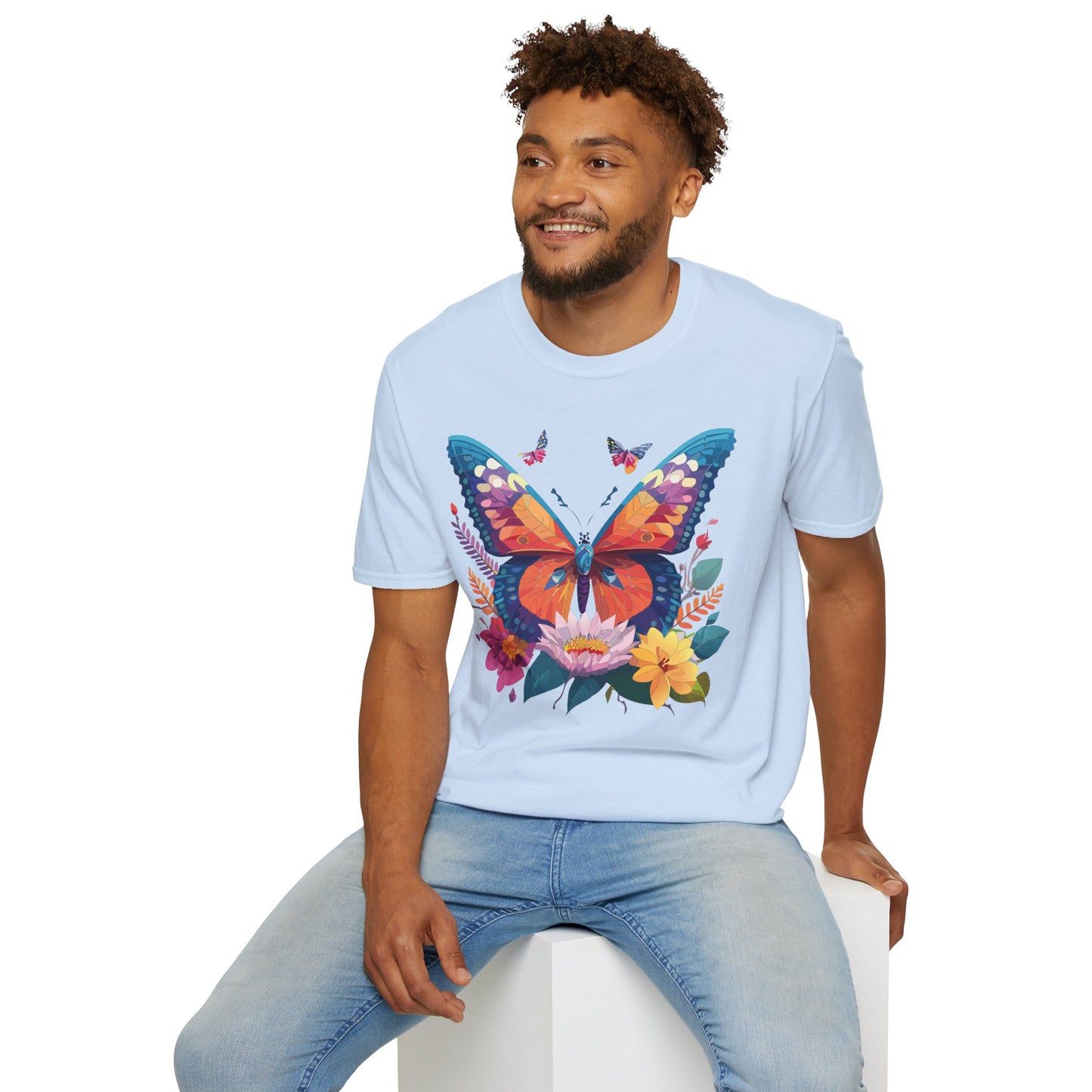 Butterfly Shirt, T Shirt with Butterfly, Monarch Shirt