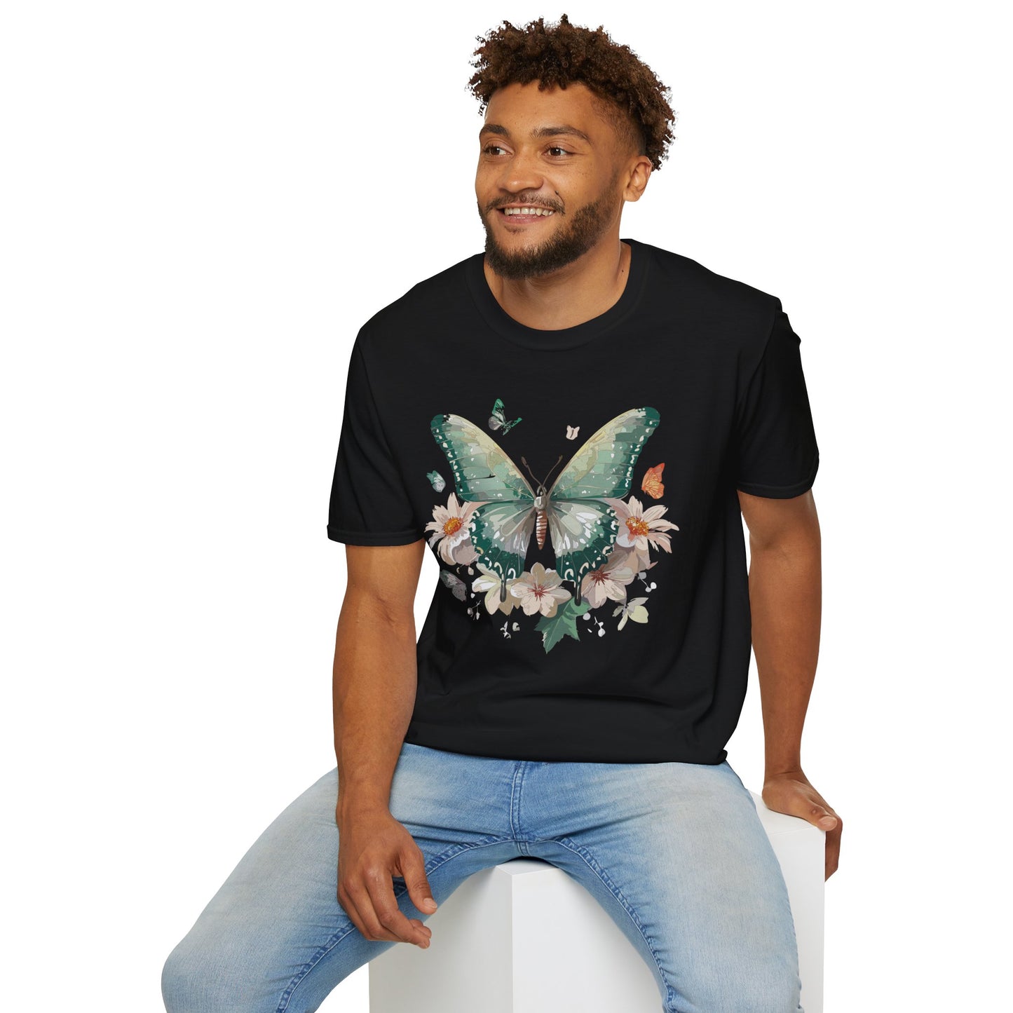 Butterfly Shirt, T Shirt with Butterfly, Monarch Shirt