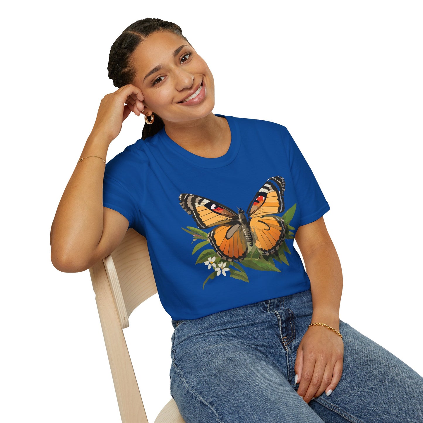 Butterfly Shirt, T Shirt with Butterfly, Monarch Shirt