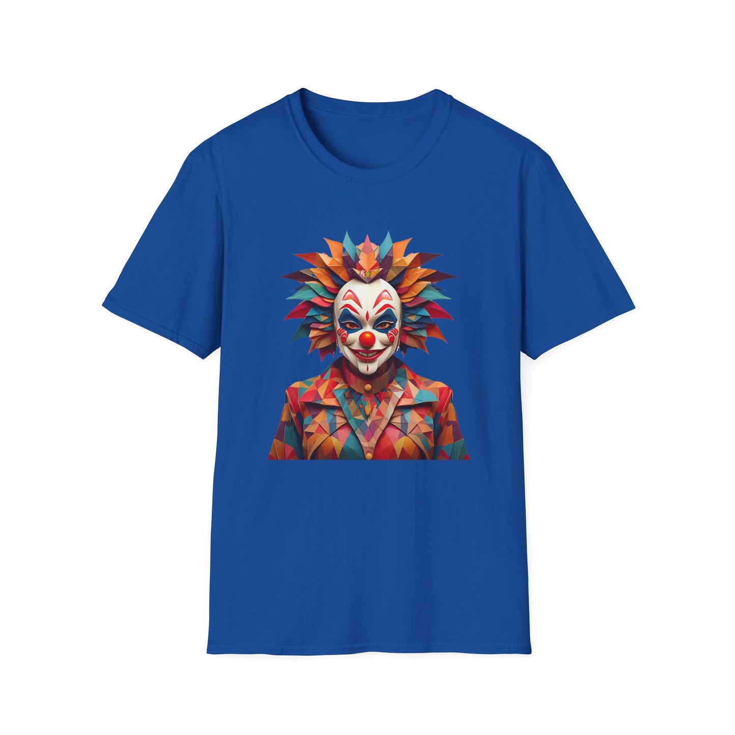Clown Shirt, T Shirt with Clown, Funny Man Shirt, Tee Shirt with Funny Man, Circus Shirt, Shirt with Circus, Scary Man Shirt, Shirt with Scary Man