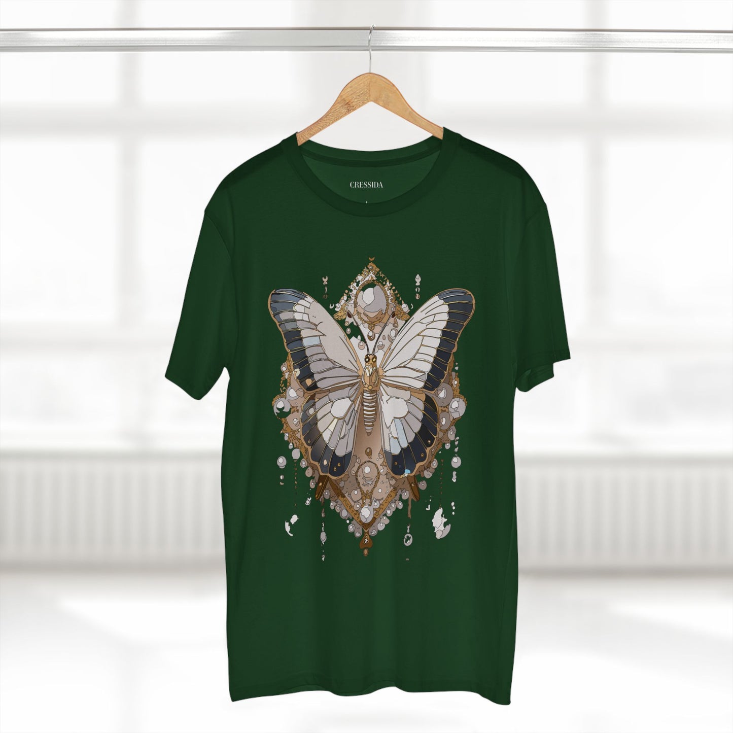 Butterfly shirt, Shirt with Butterfly, Tee Shirt with Antique Butterfly