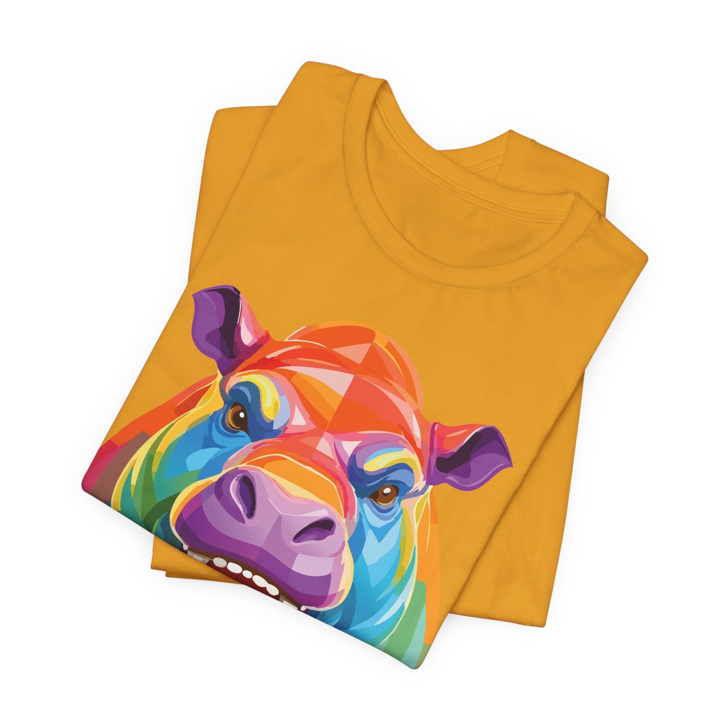 Unisex Animal Shirt, Tee Shirt with Animals, Art Design Tee Shirt, Wild Animals Shirt