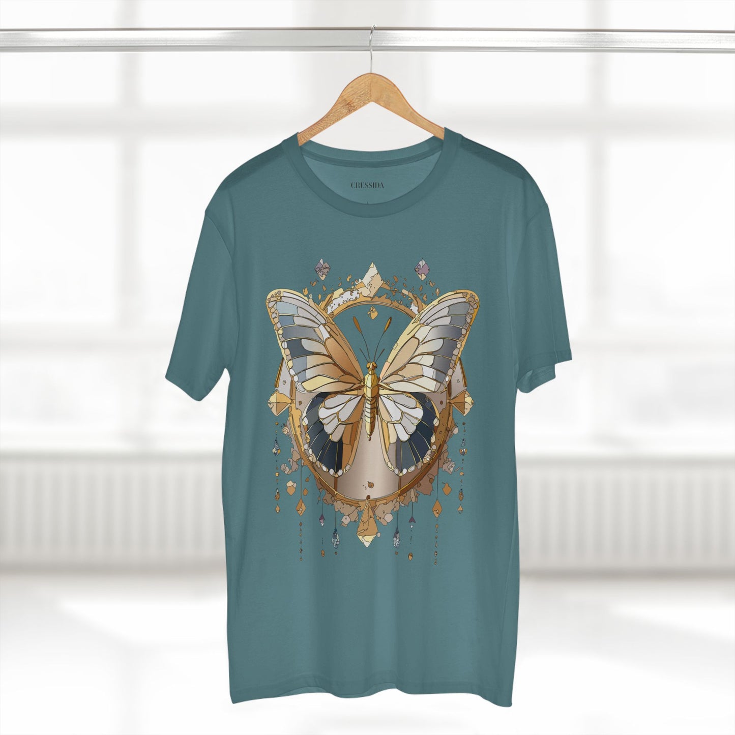 Butterfly shirt, Shirt with Butterfly, Tee Shirt with Antique Butterfly
