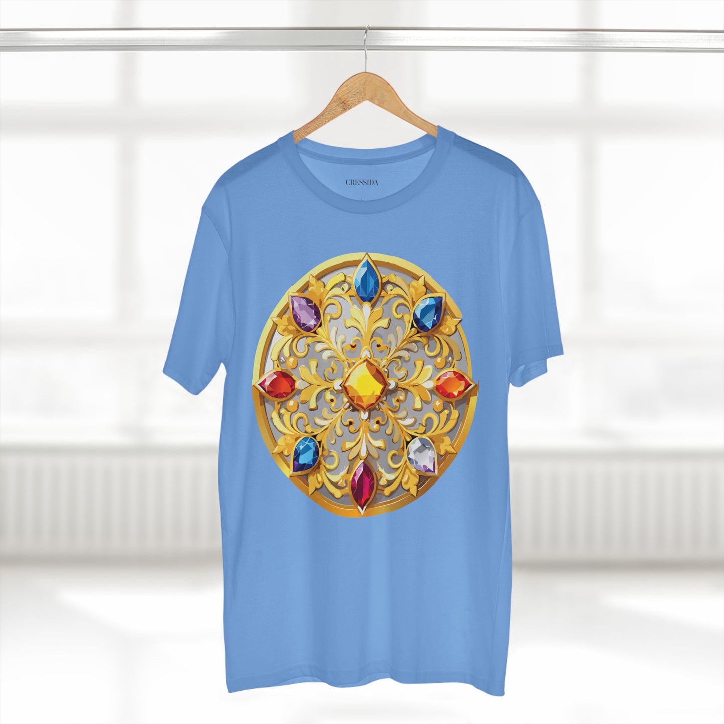 Medallion Shirt, Shirt with Medallion, Tee Shirt with Medal