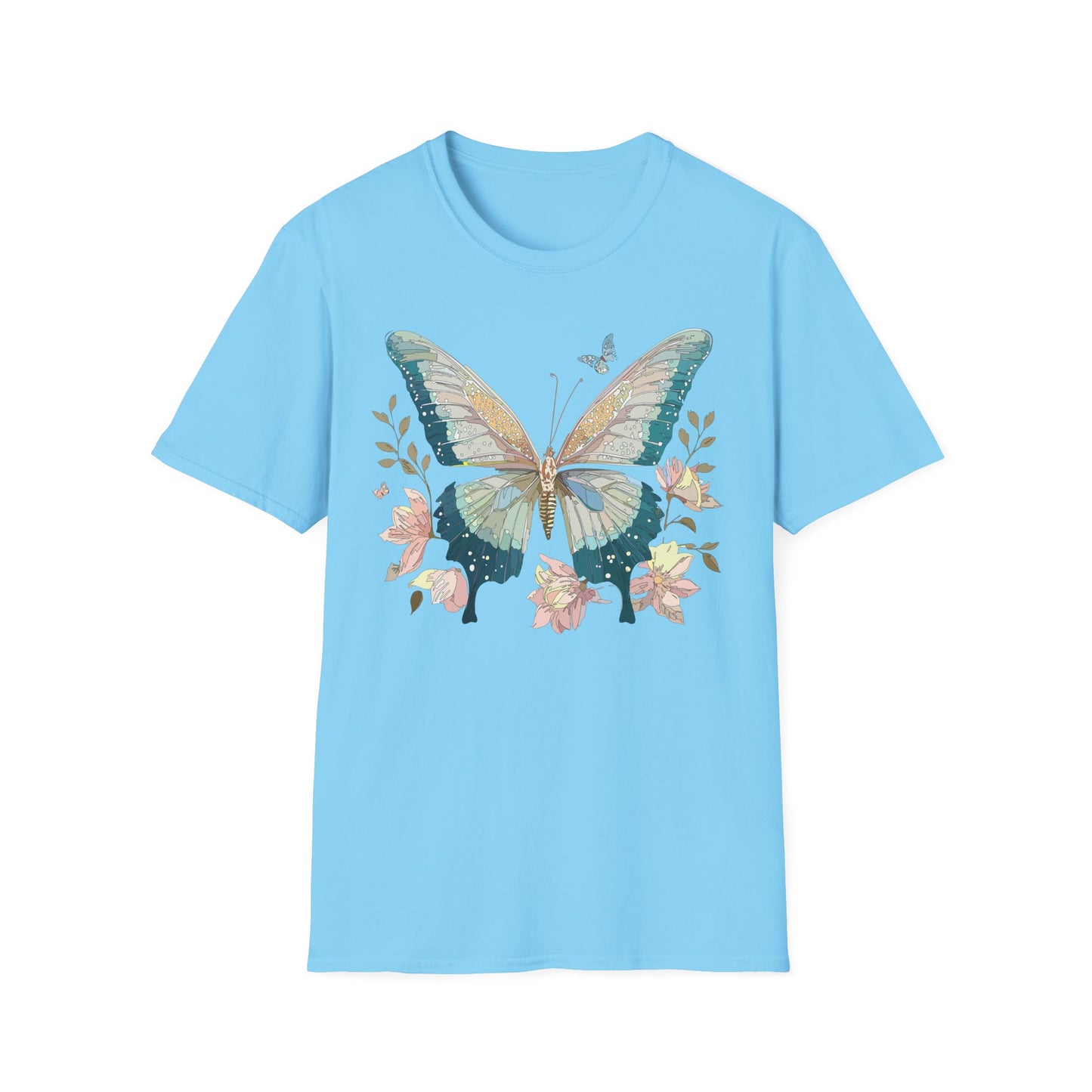 Butterfly Shirt, T Shirt with Butterfly, Monarch Shirt