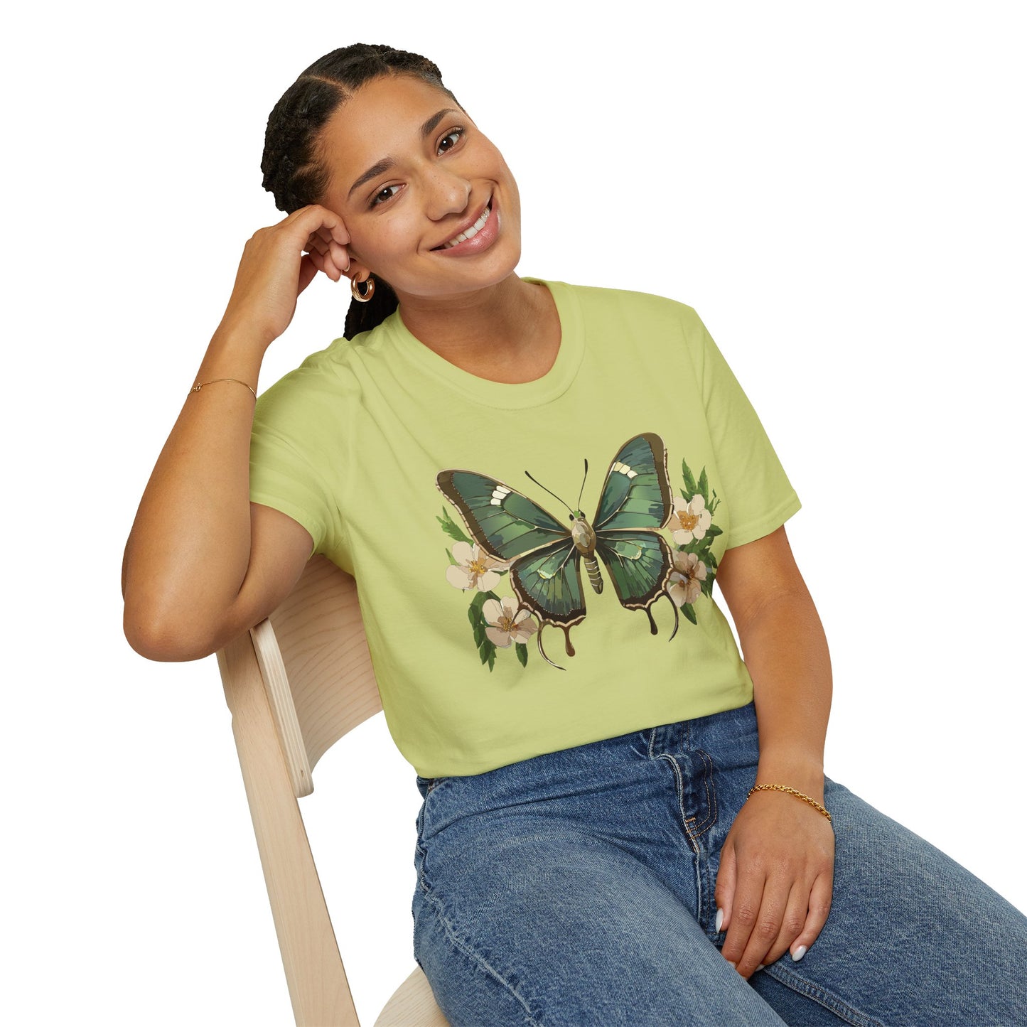 Butterfly Shirt, T Shirt with Butterfly, Monarch Shirt