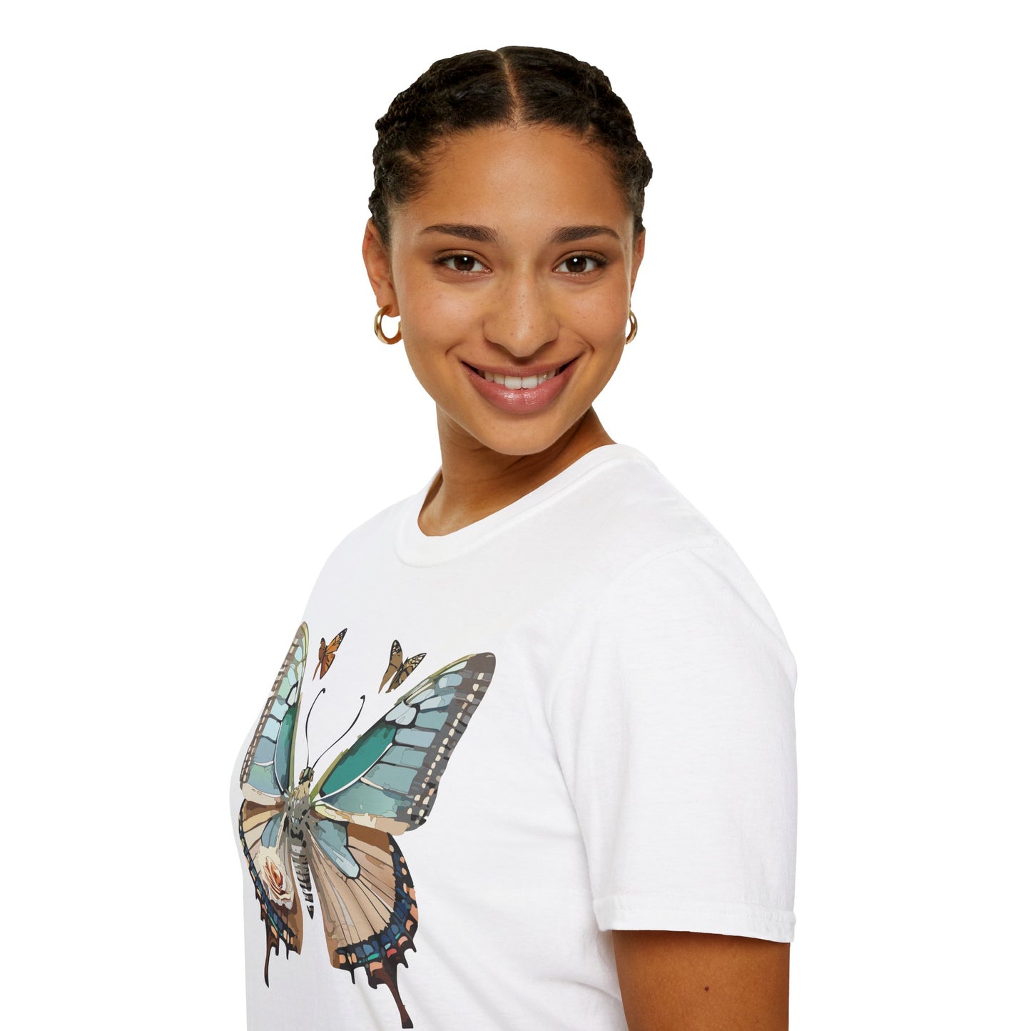 Butterfly Shirt, T Shirt with Butterfly, Monarch Shirt