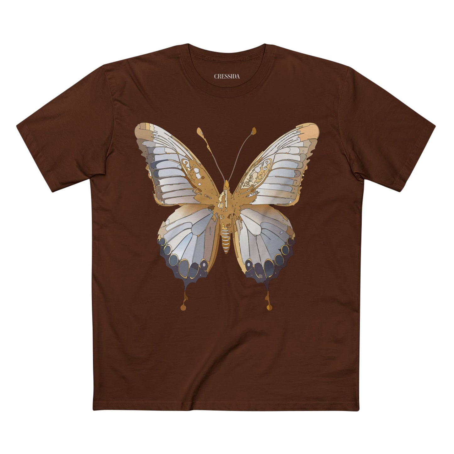 Butterfly shirt, Shirt with Butterfly, Tee Shirt with Antique Butterfly