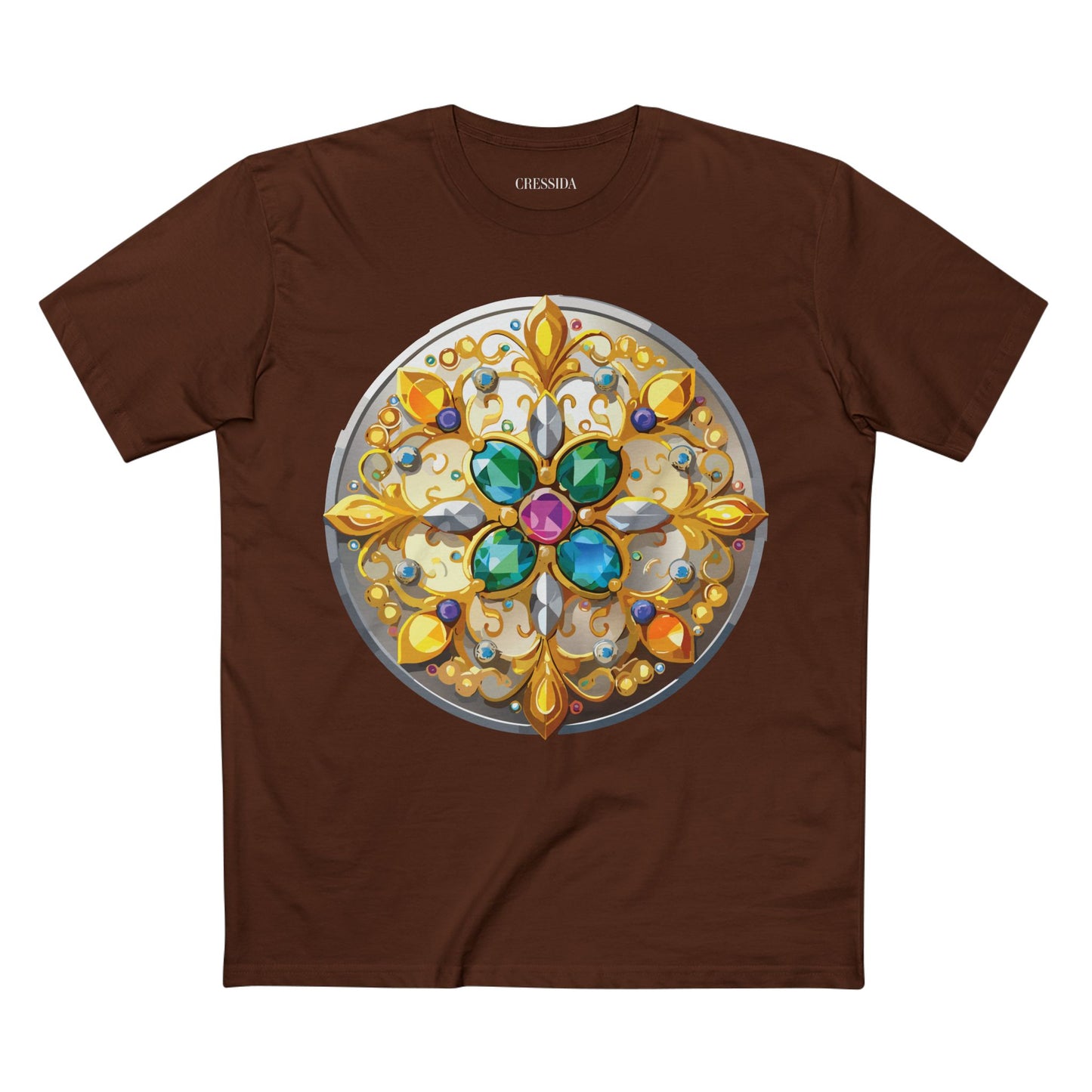Medallion Shirt, Shirt with Medallion, Tee Shirt with Medal