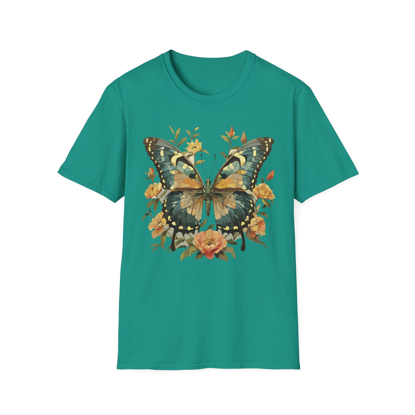 Butterfly Shirt, T Shirt with Butterfly, Monarch Shirt