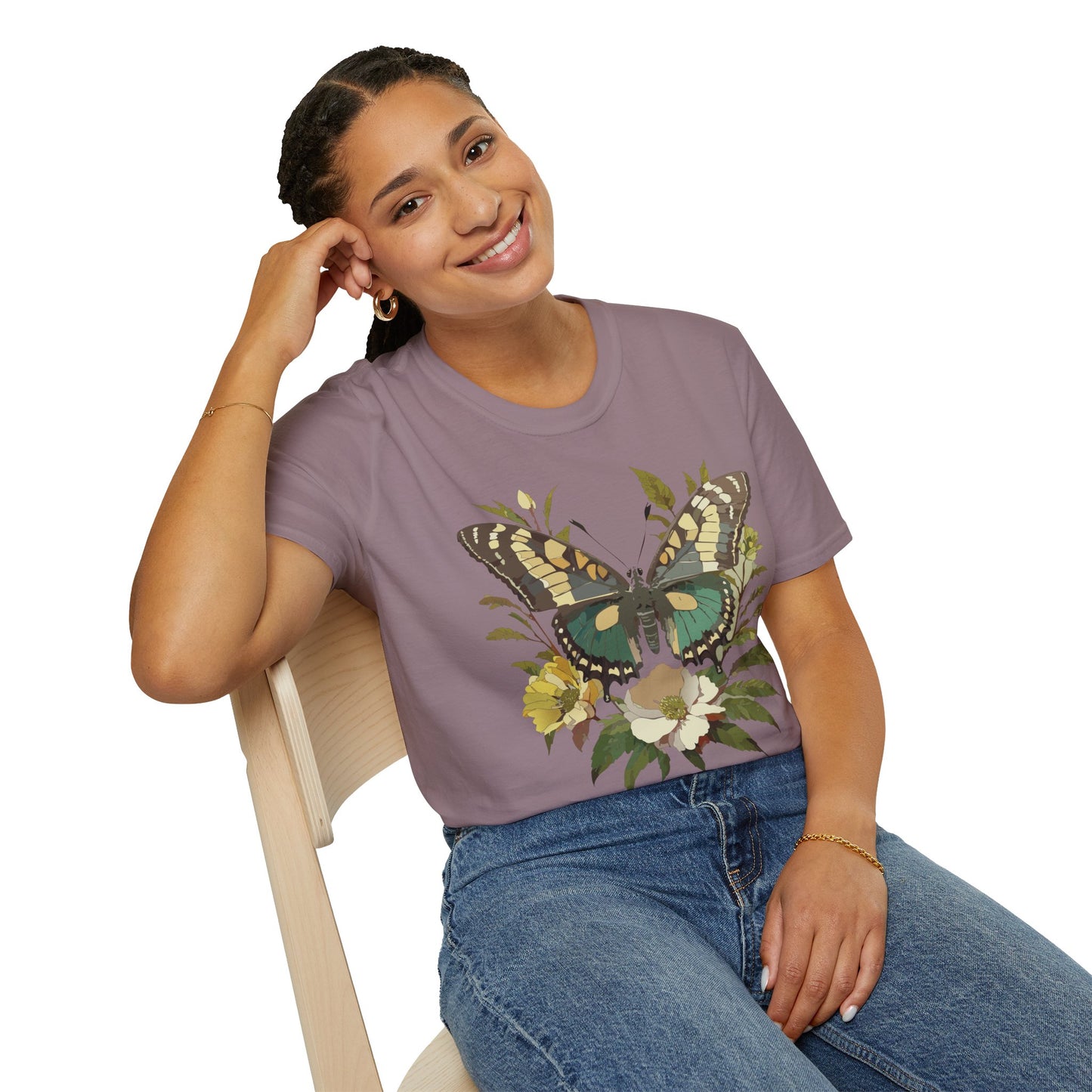 Butterfly Shirt, T Shirt with Butterfly, Monarch Shirt