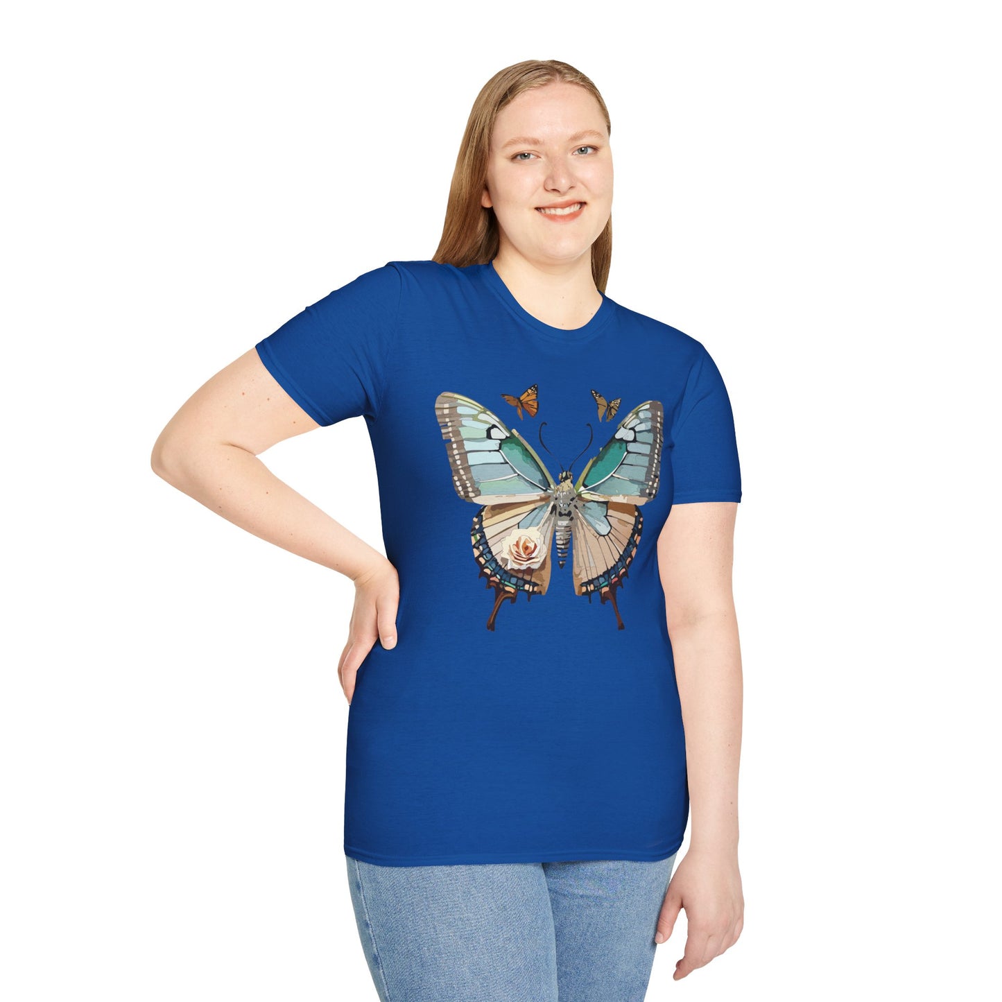 Butterfly Shirt, T Shirt with Butterfly, Monarch Shirt
