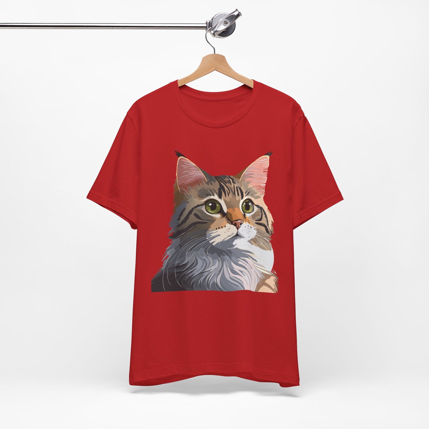 Unisex Animal Shirt, Tee Shirt with Animals, Art Design Tee Shirt, Wild Animals Shirt