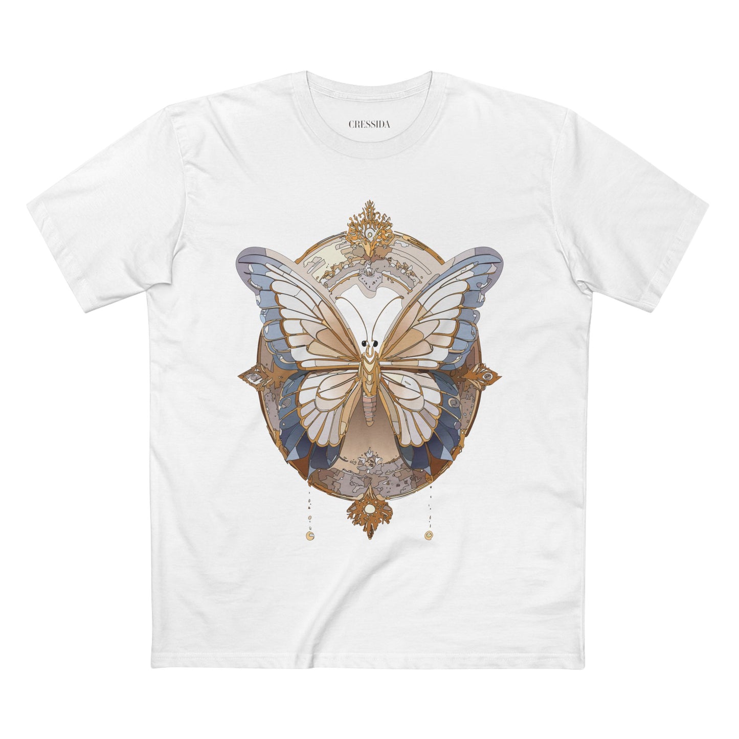 Butterfly shirt, Shirt with Butterfly, Tee Shirt with Antique Butterfly