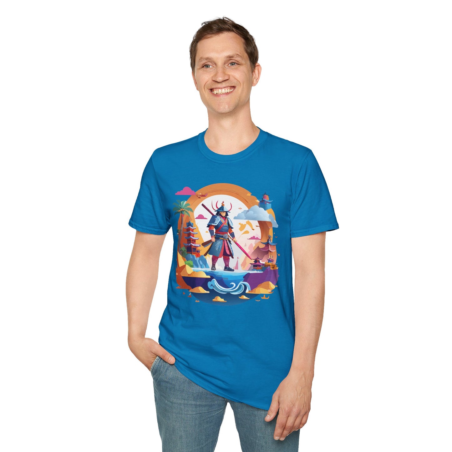 Samurai Shirt, Samurai Tee, T-Shirt with Samurai