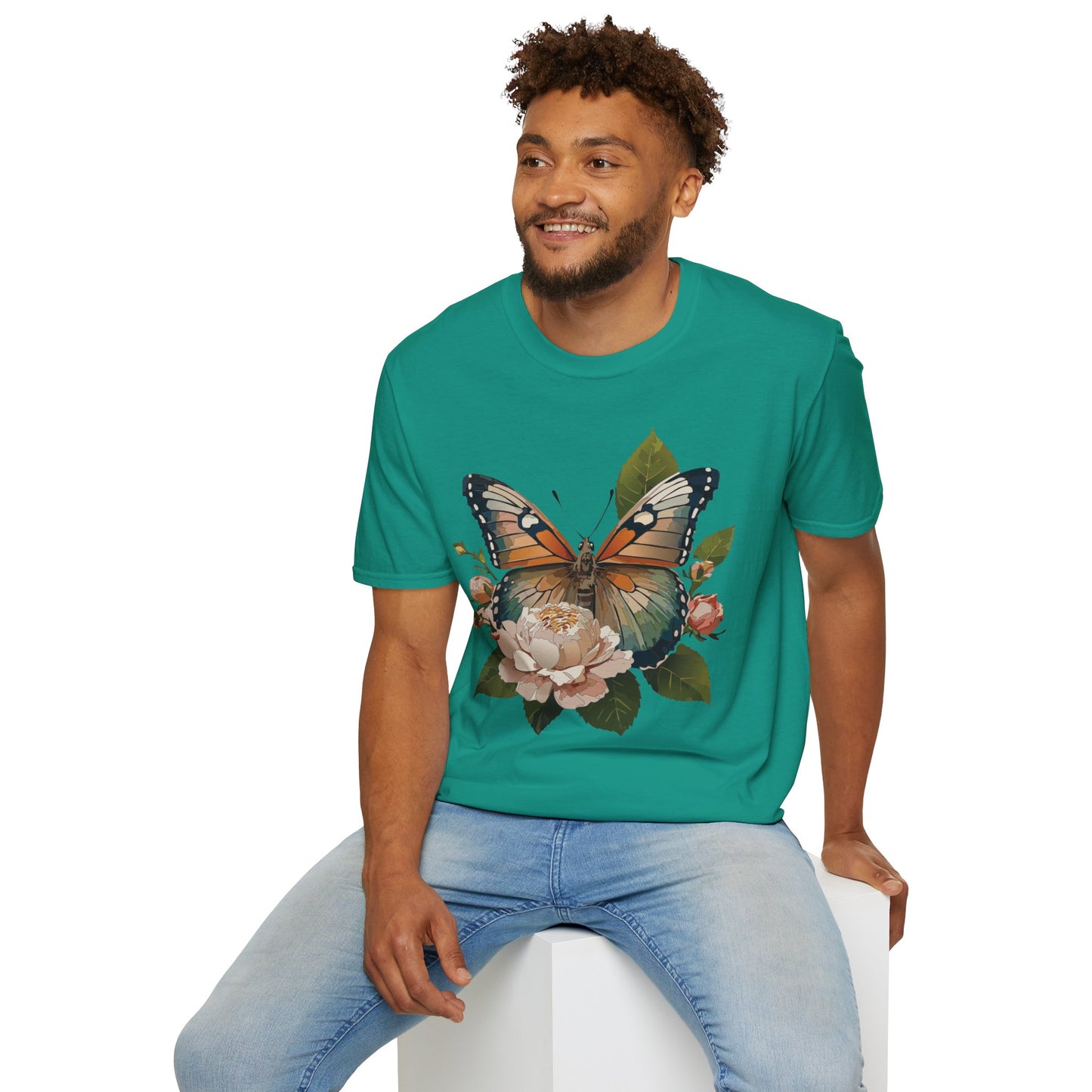 Butterfly Shirt, T Shirt with Butterfly, Monarch Shirt