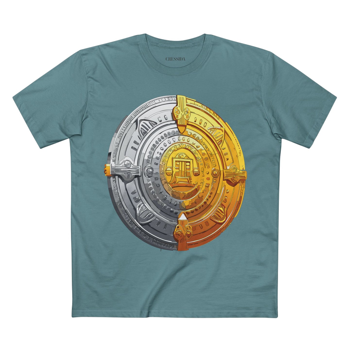 Coin Shirt, Shirt with Coin, Tee Shirt with Antique Coin