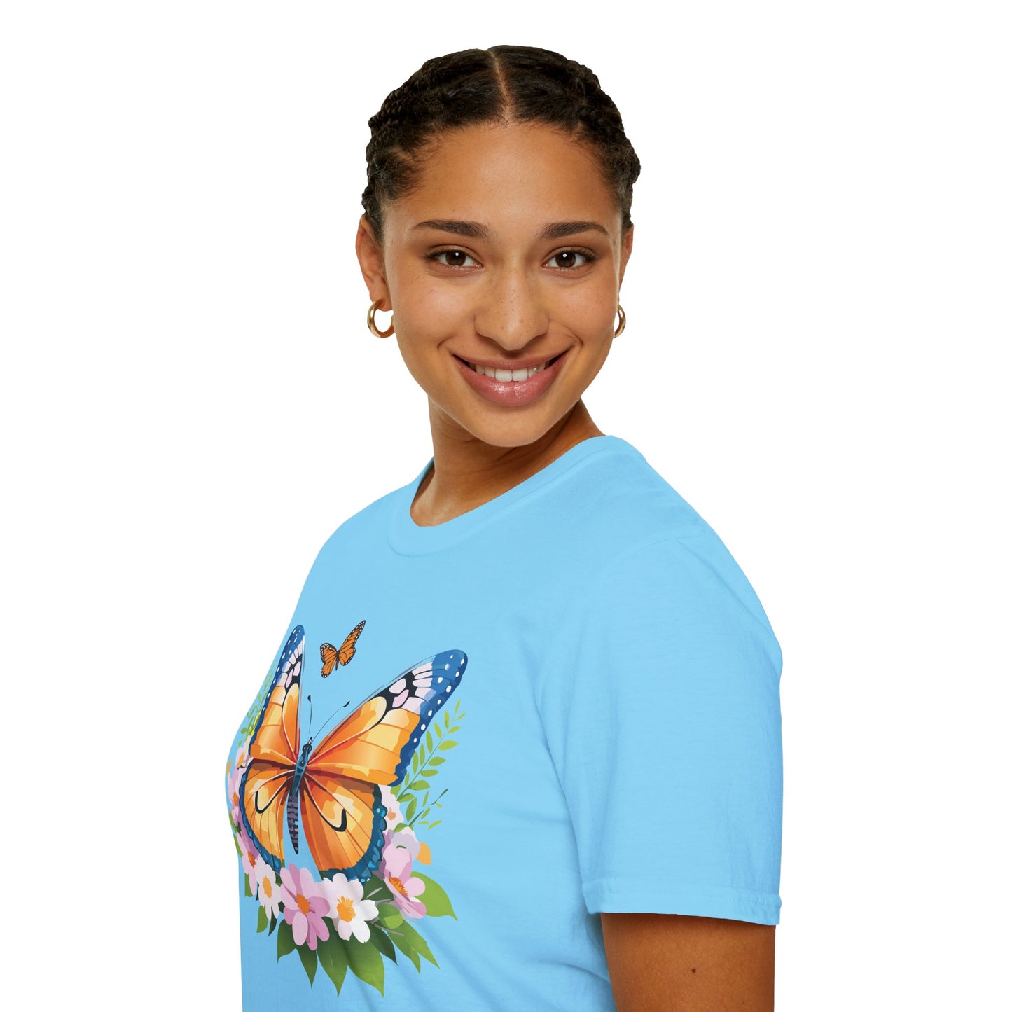 Butterfly Shirt, T Shirt with Butterfly, Monarch Shirt
