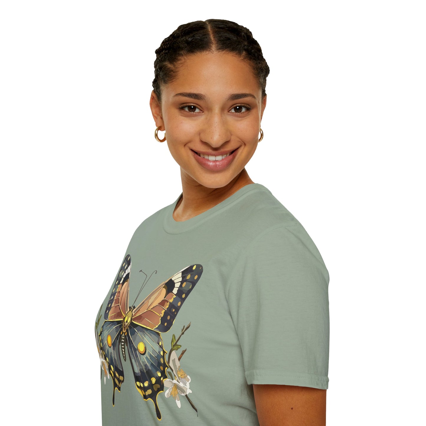 Butterfly Shirt, T Shirt with Butterfly, Monarch Shirt
