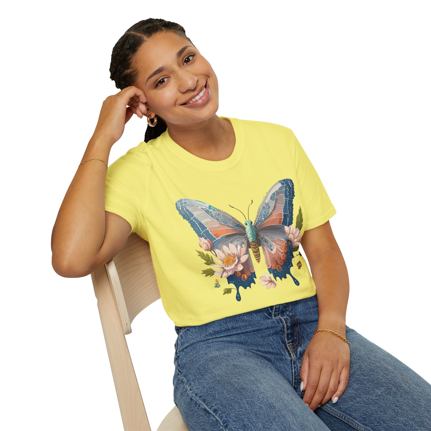Butterfly Shirt, T Shirt with Butterfly, Monarch Shirt
