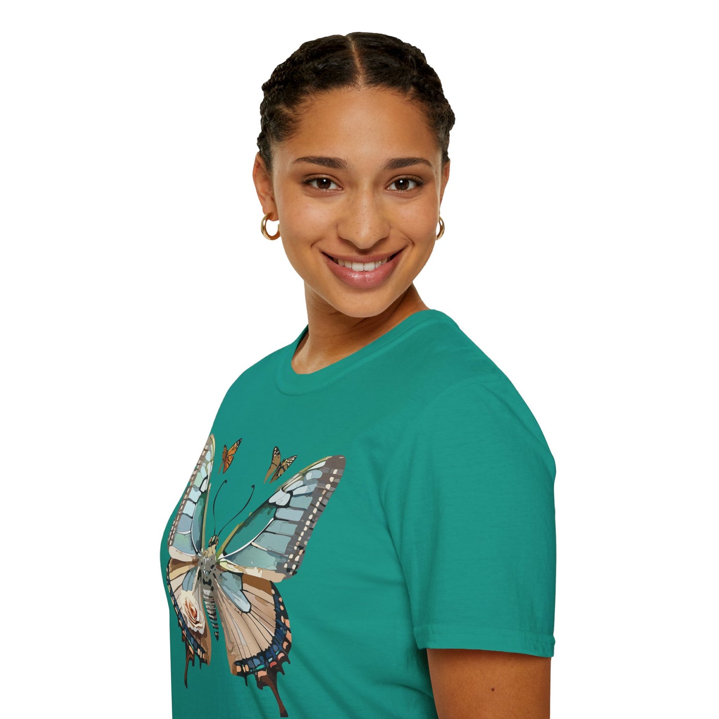 Butterfly Shirt, T Shirt with Butterfly, Monarch Shirt
