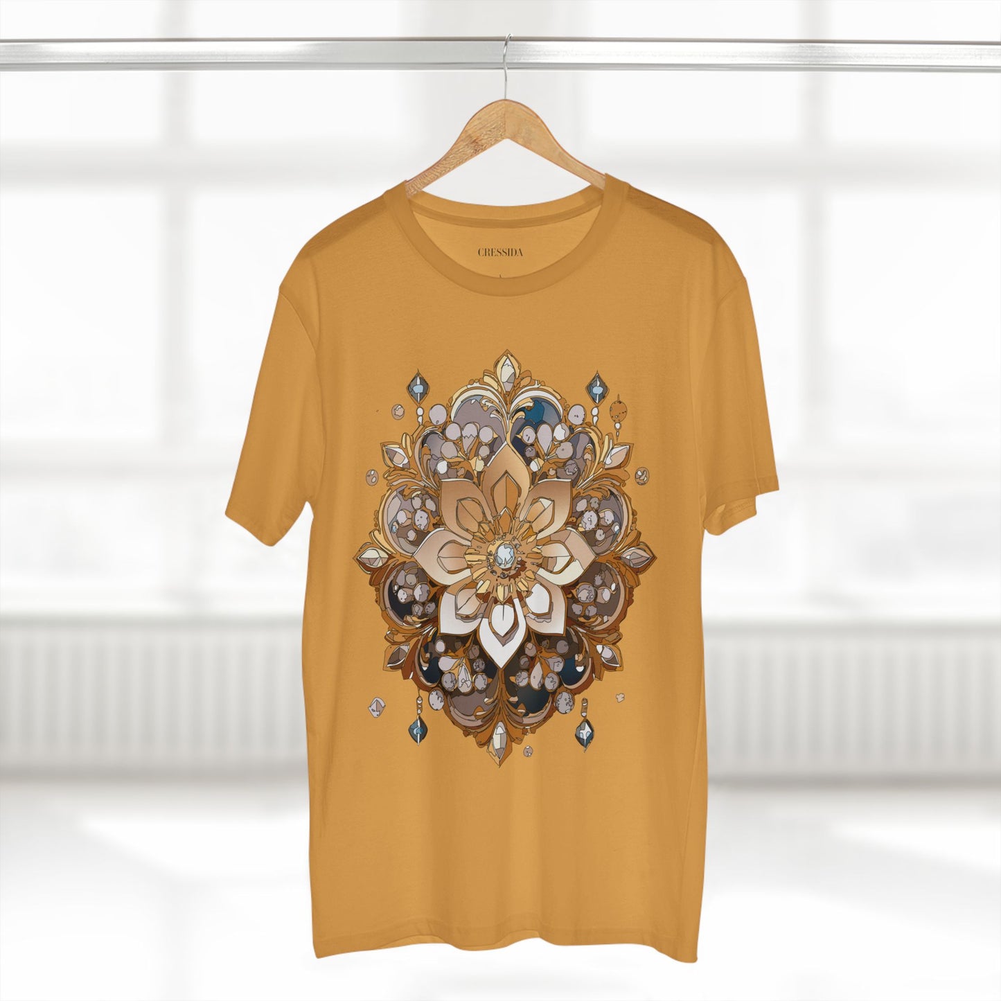 Floral Shirt, Shirt with Flower, Tee Shirt with Antique Flower