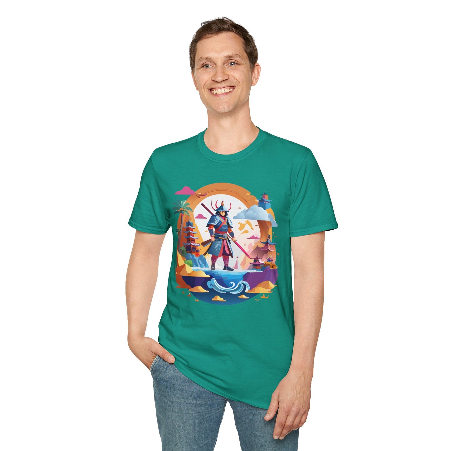 Samurai Shirt, Samurai Tee, T-Shirt with Samurai