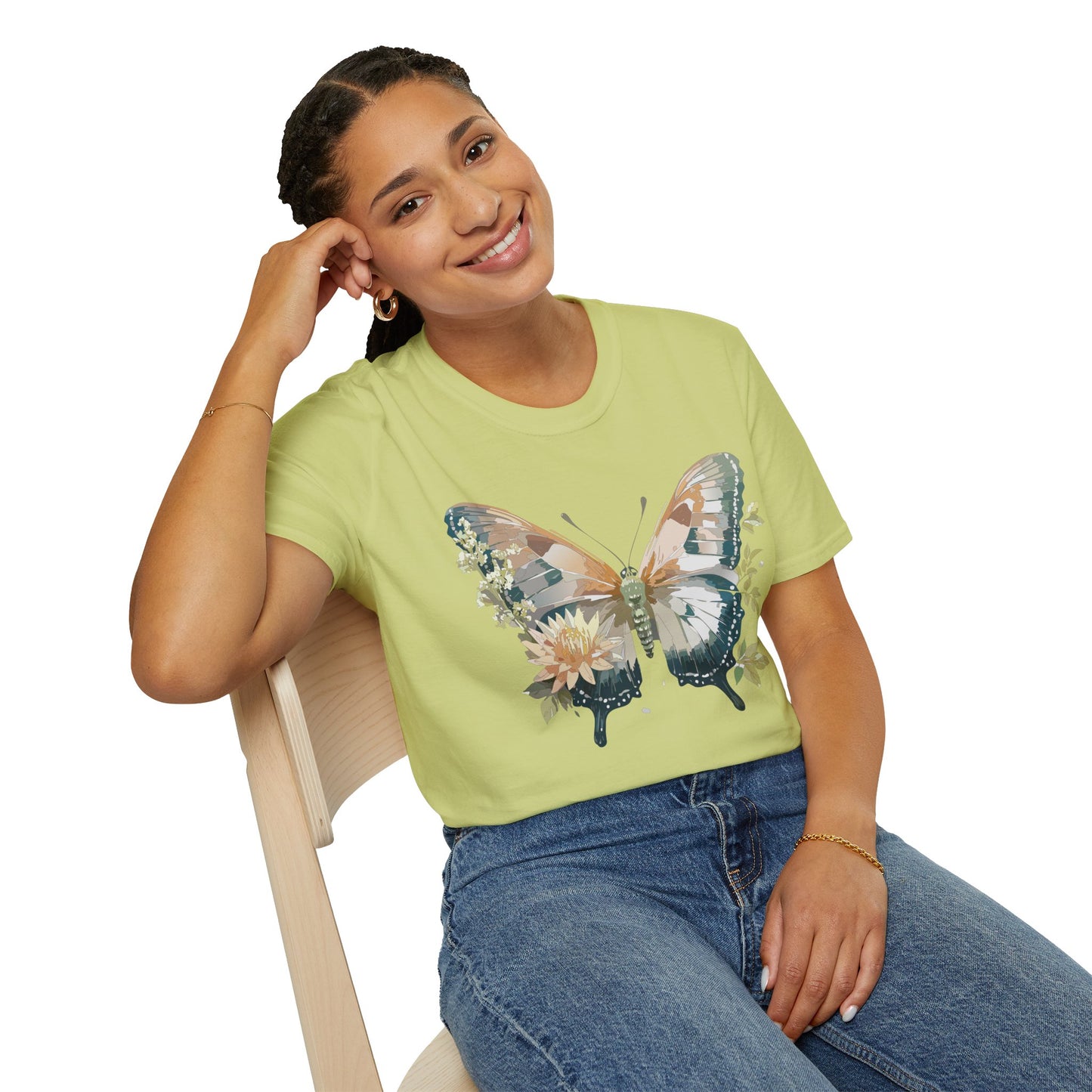 Butterfly Shirt, T Shirt with Butterfly, Monarch Shirt