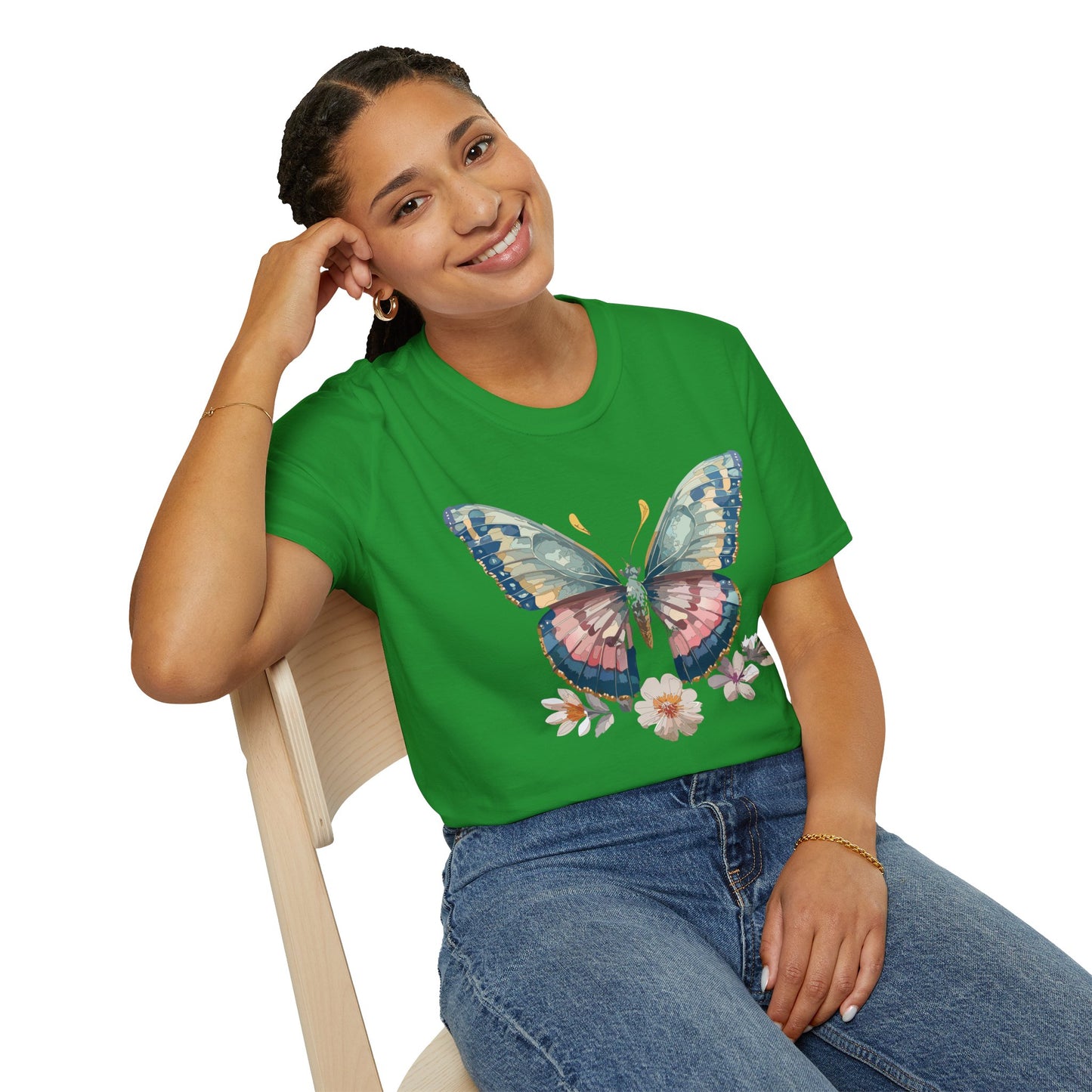 Butterfly Shirt, T Shirt with Butterfly, Monarch Shirt