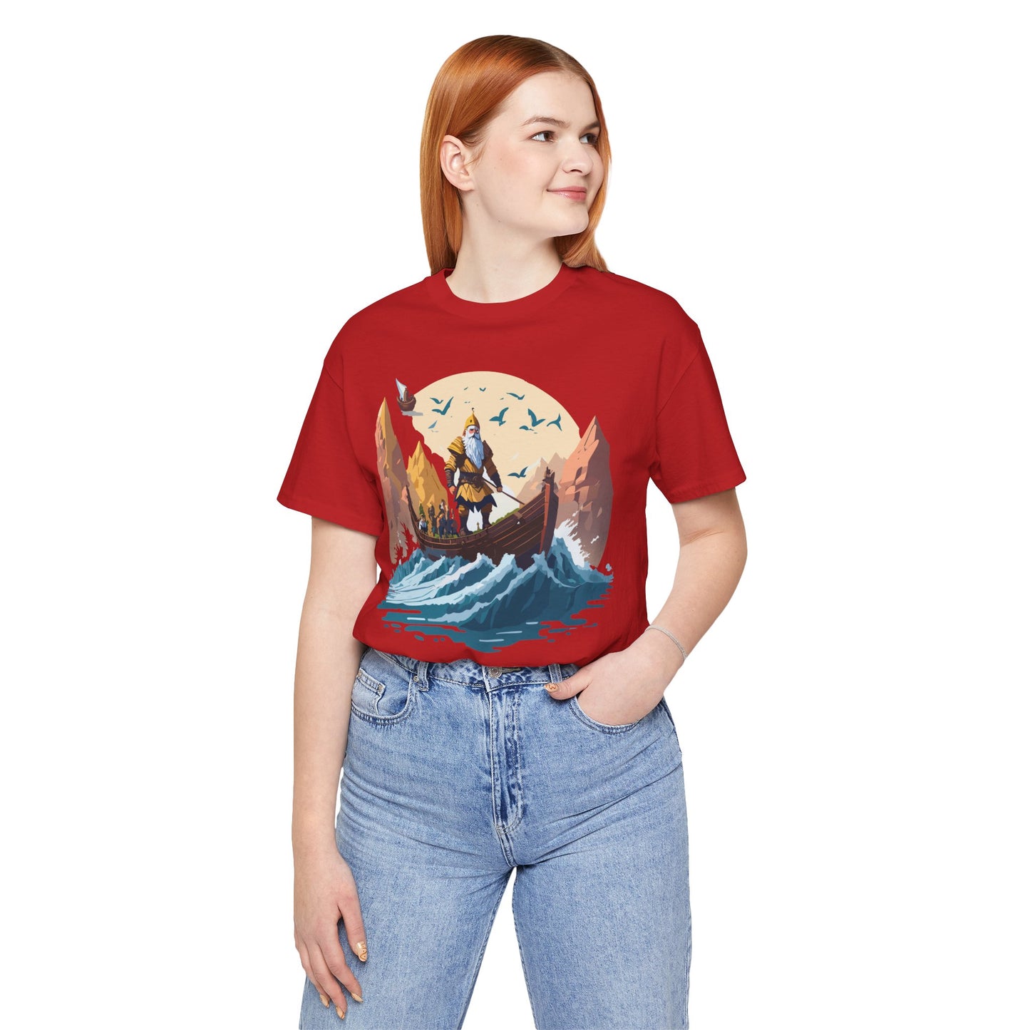 Unisex Viking Shirt, Nordic Shirt, Tee Shirt with Vikings